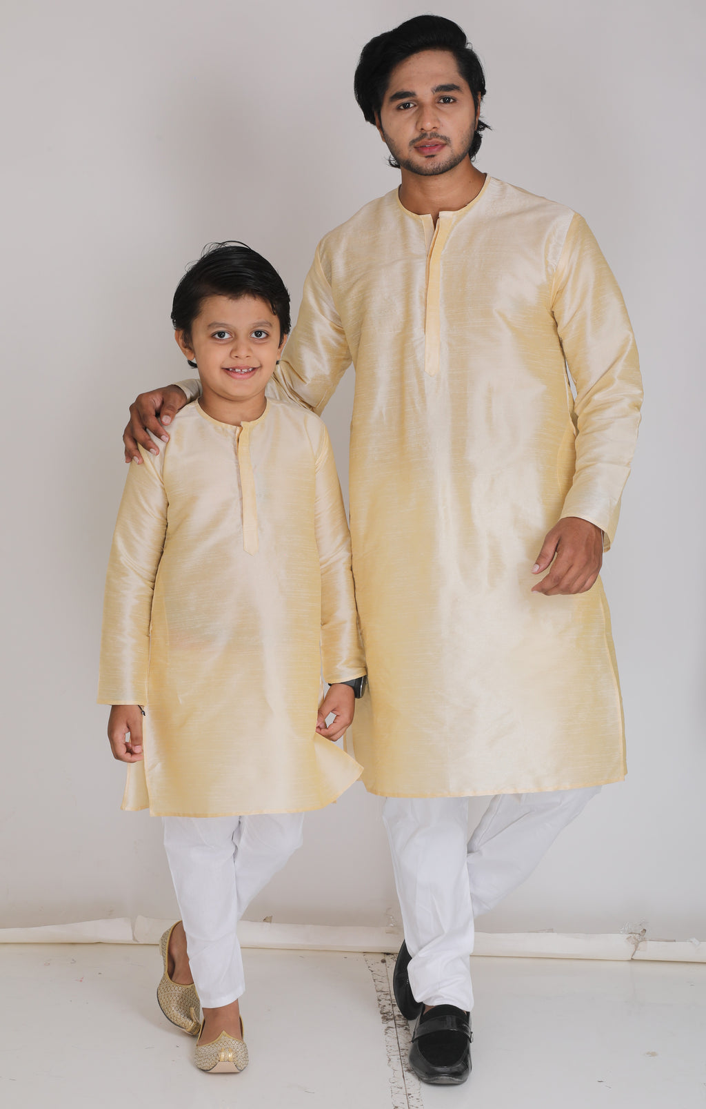 Cream kurta