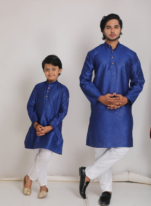 DARK BLUE KURTA
