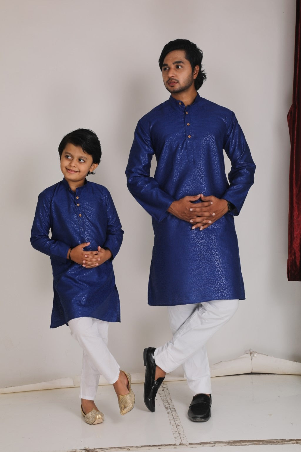 DARK BLUE KURTA