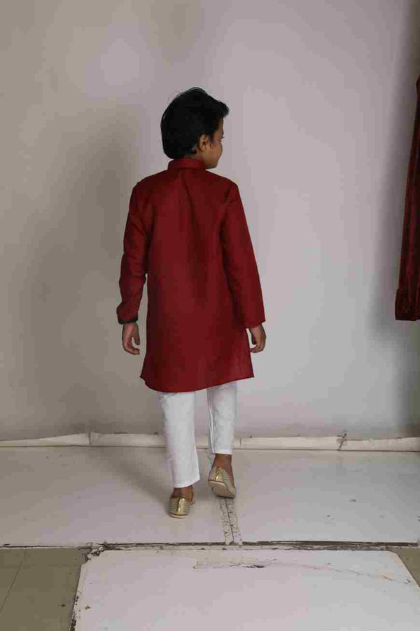 RED COLOUR KURTA