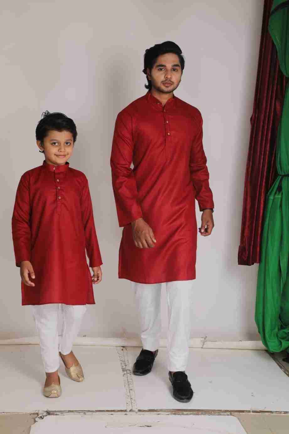 RED COLOUR KURTA