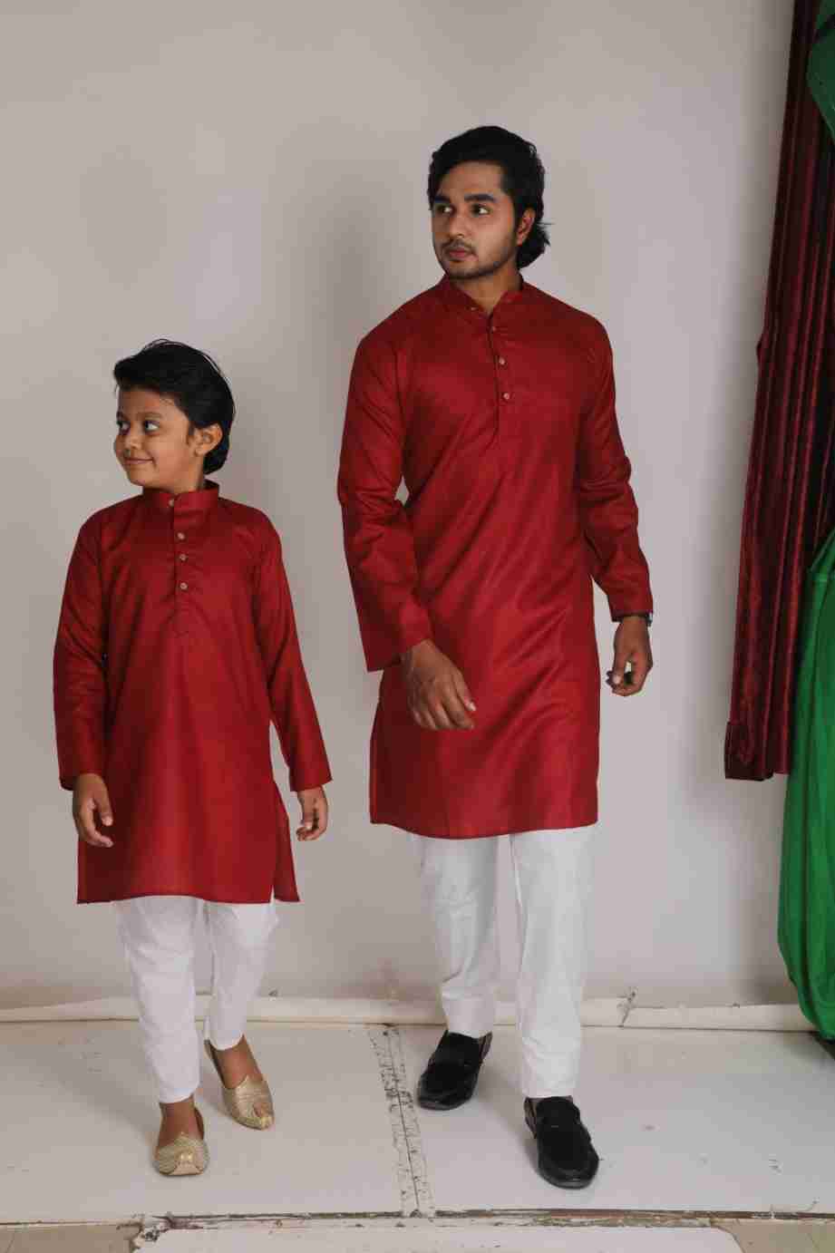 RED COLOUR KURTA