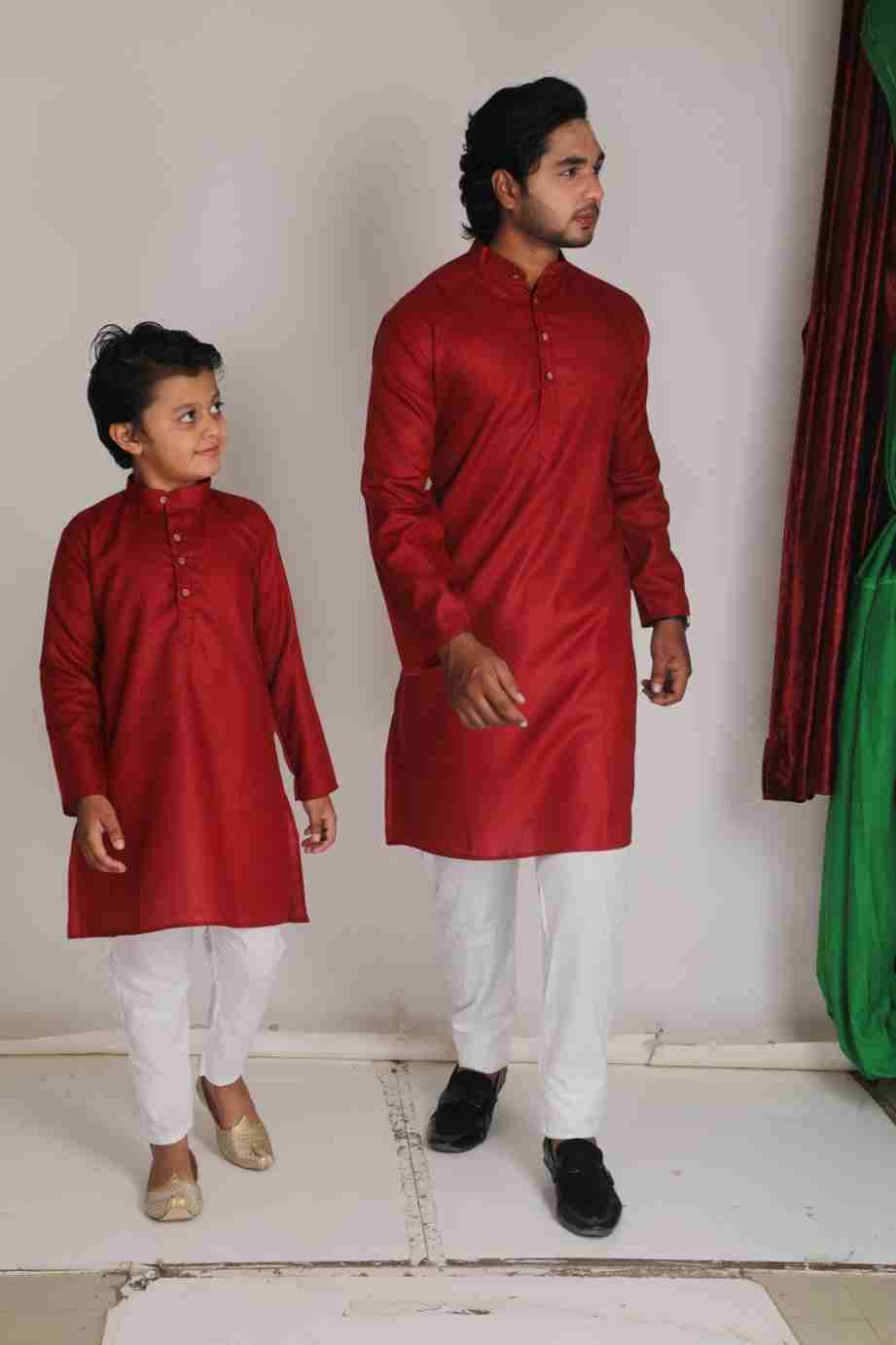 RED COLOUR KURTA