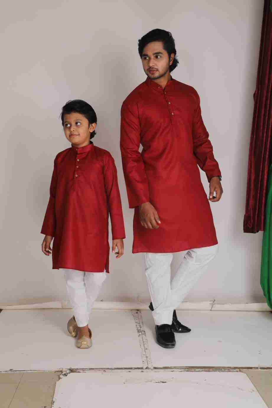 RED COLOUR KURTA