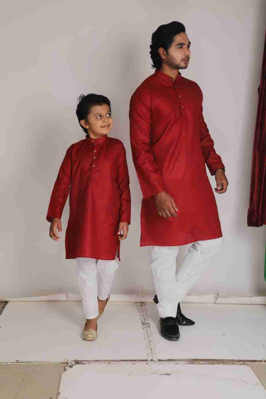 RED COLOUR KURTA
