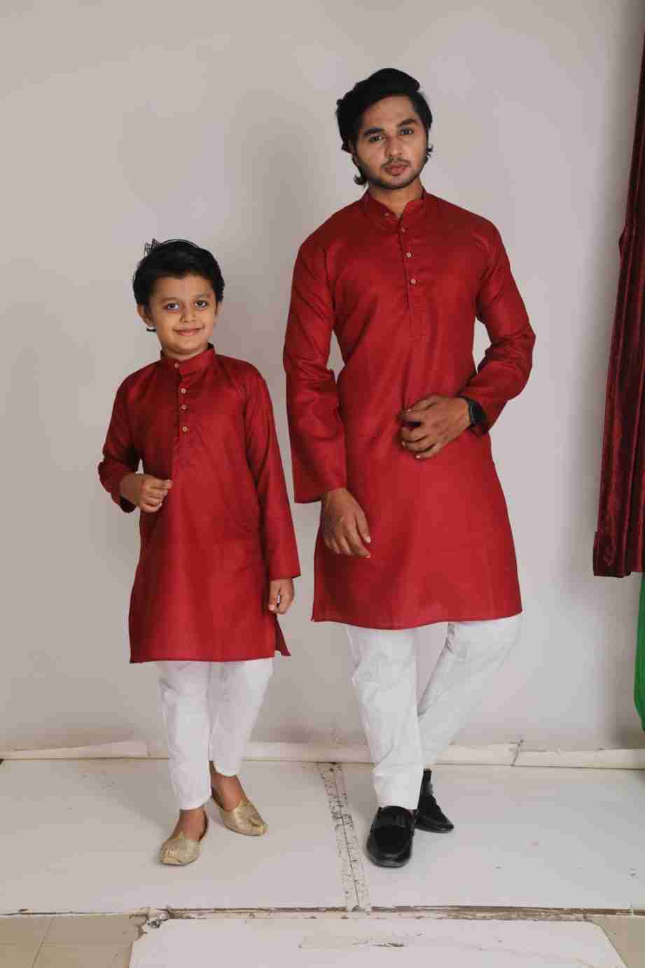 RED COLOUR KURTA