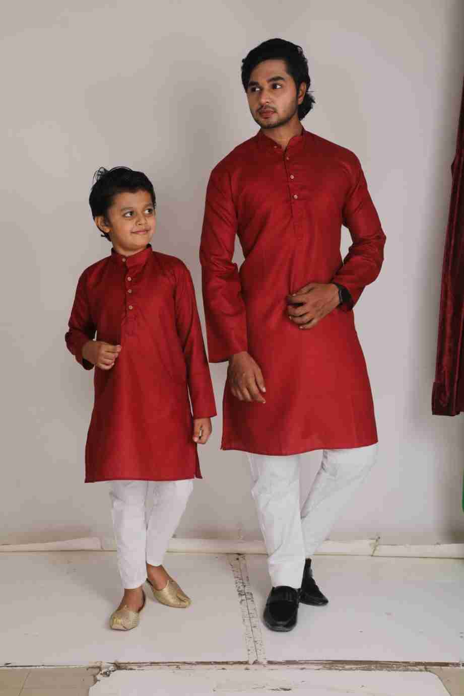 RED COLOUR KURTA