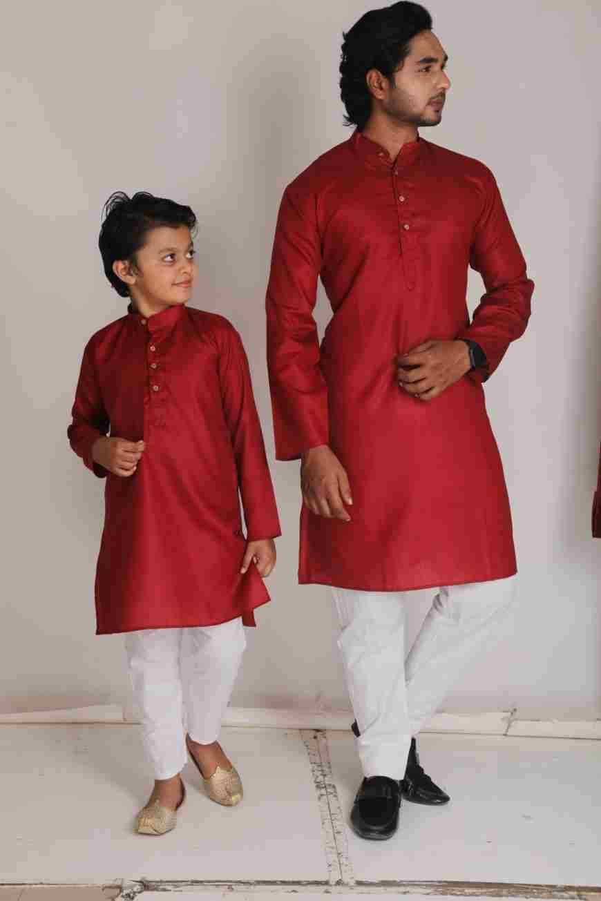 RED COLOUR KURTA