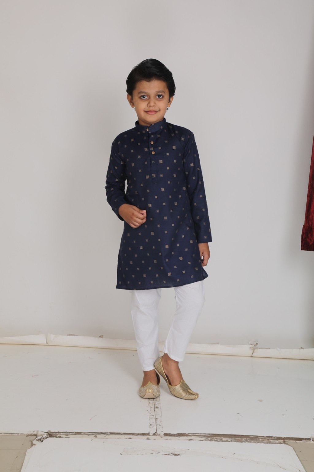 PURPLE COLOUR KURTA