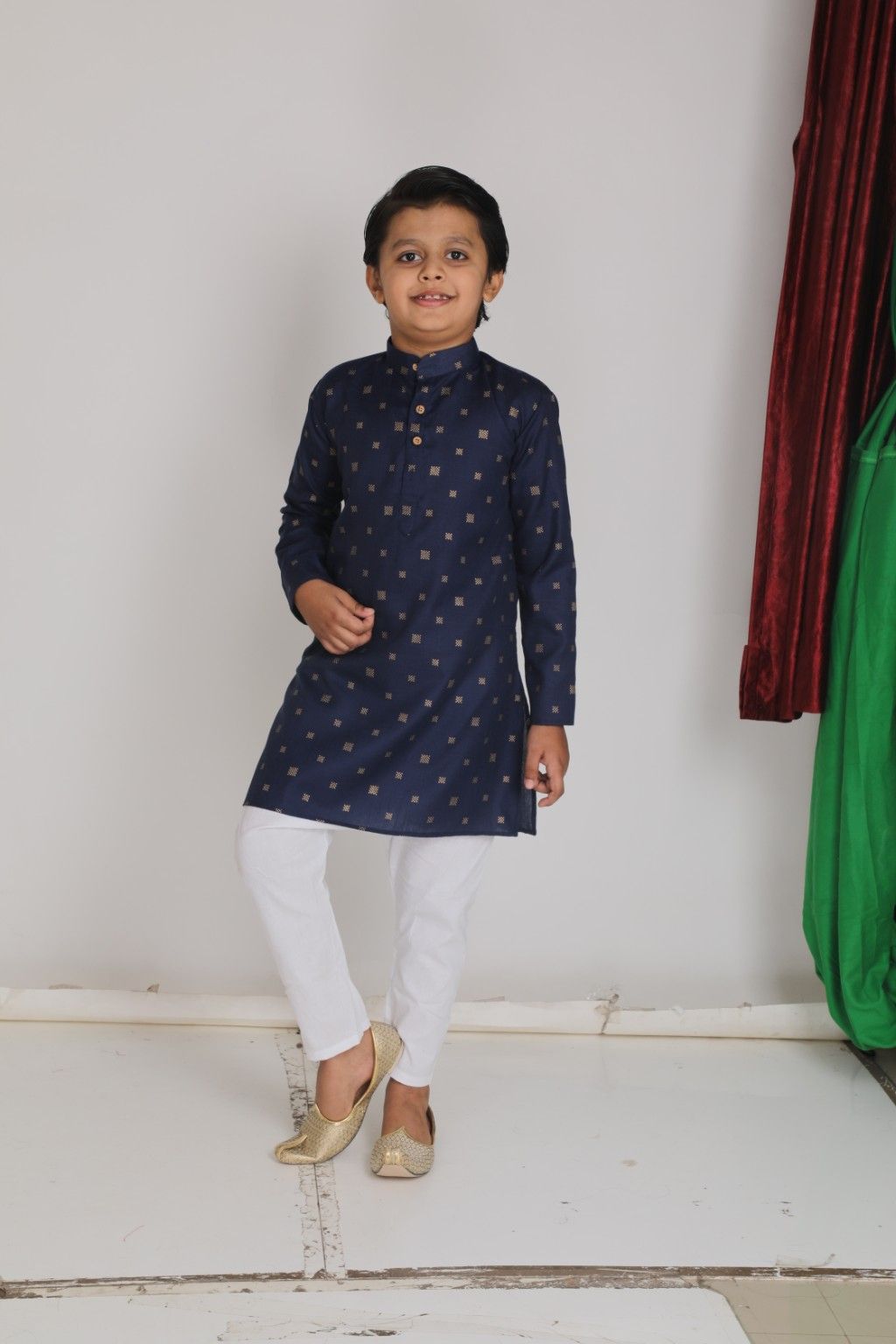 PURPLE COLOUR KURTA