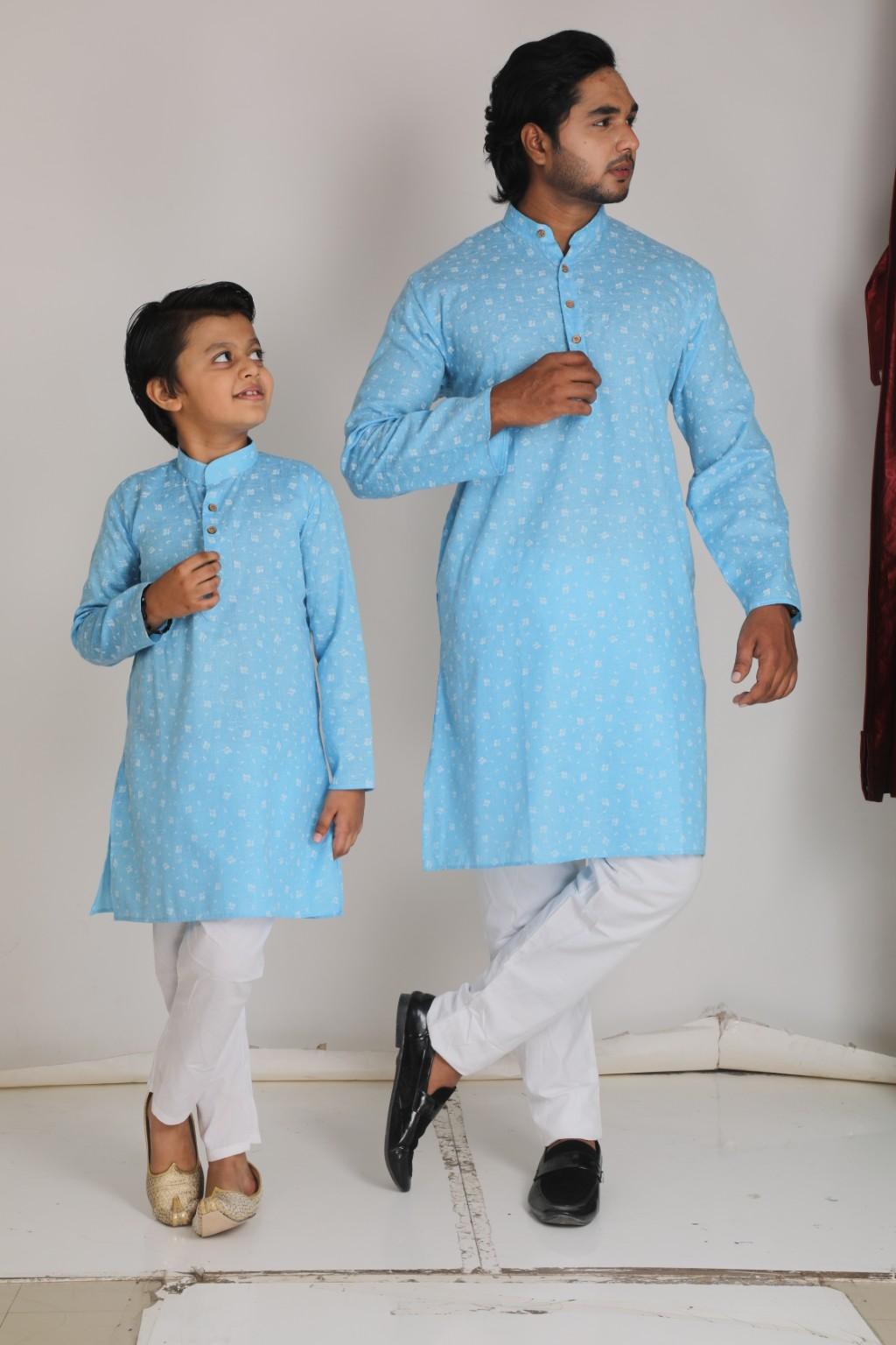 SKY BLUE KURTA