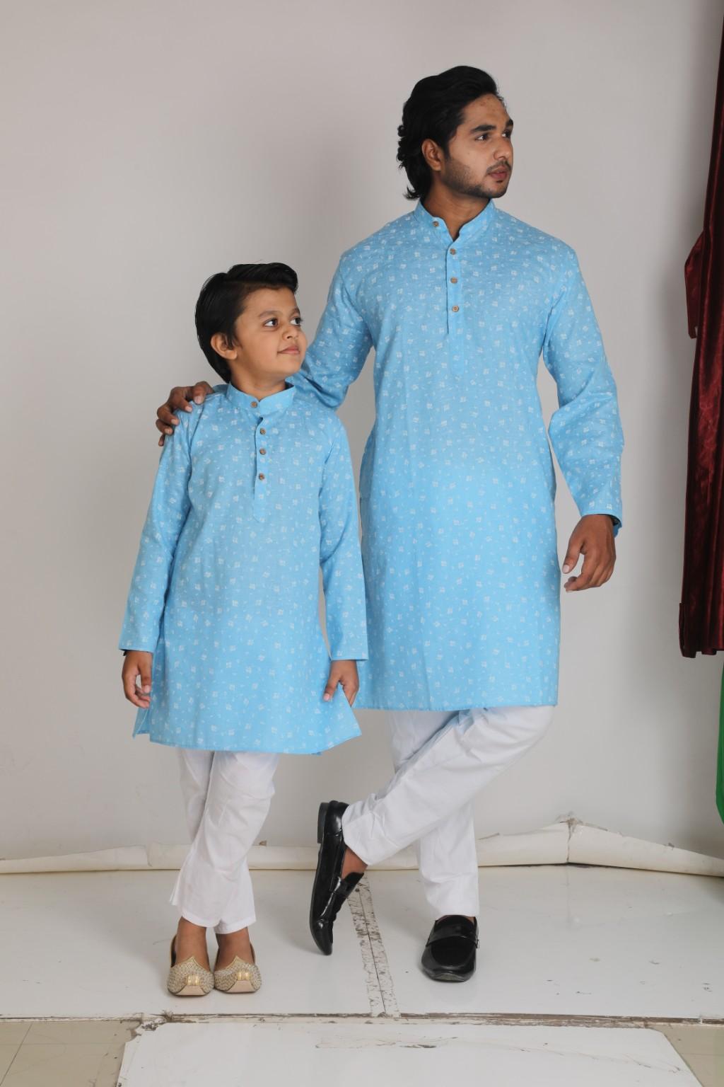 SKY BLUE KURTA