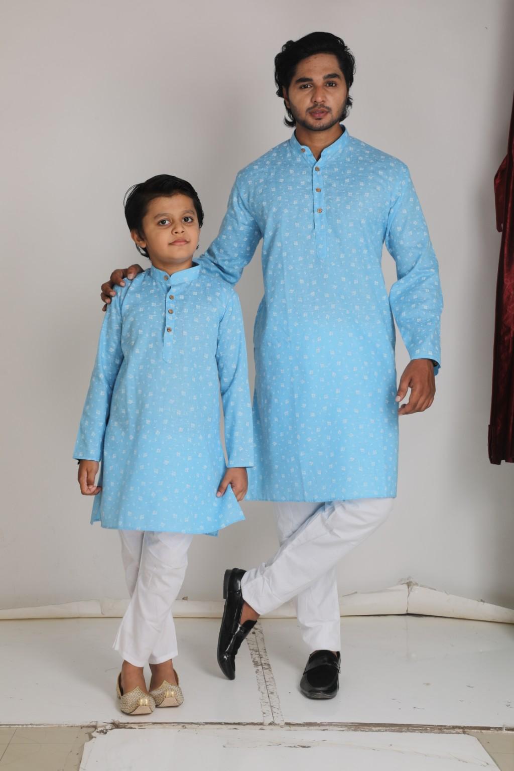 SKY BLUE KURTA