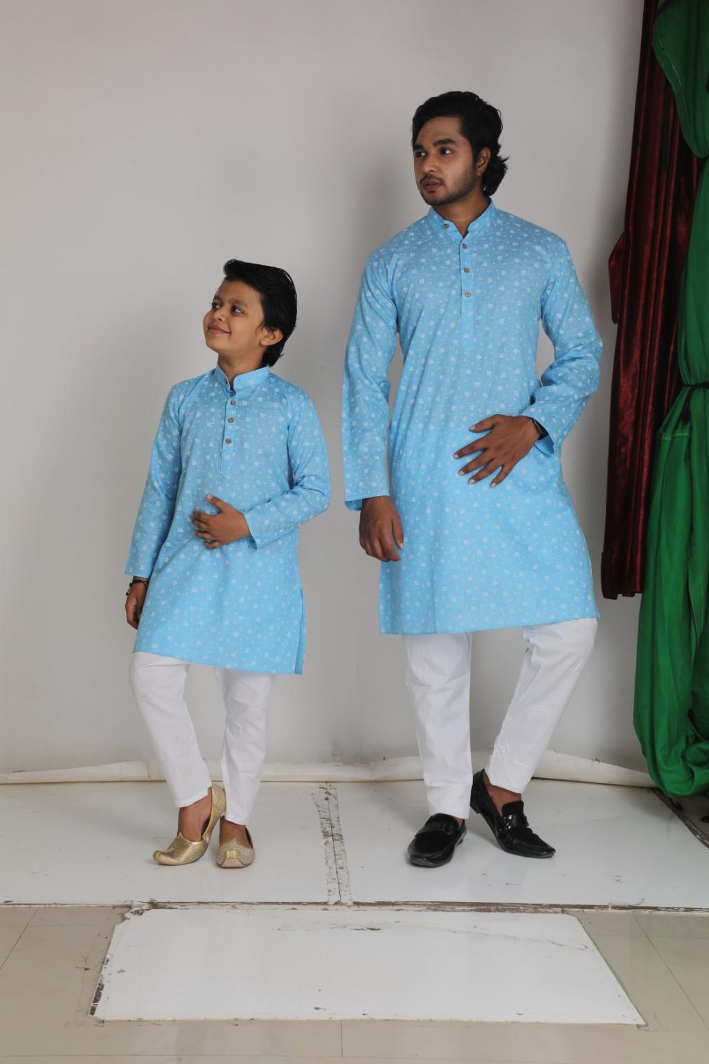 SKY BLUE KURTA