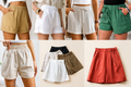 LINEN SHORTS