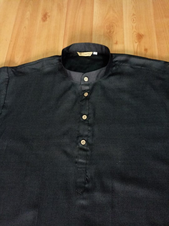 BLACK KURTA