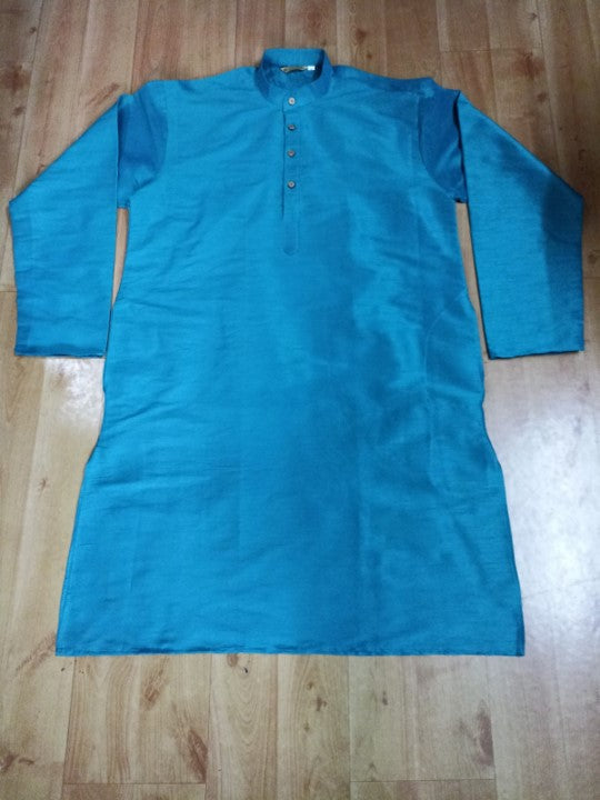 SIMPLE BLUE KURTA